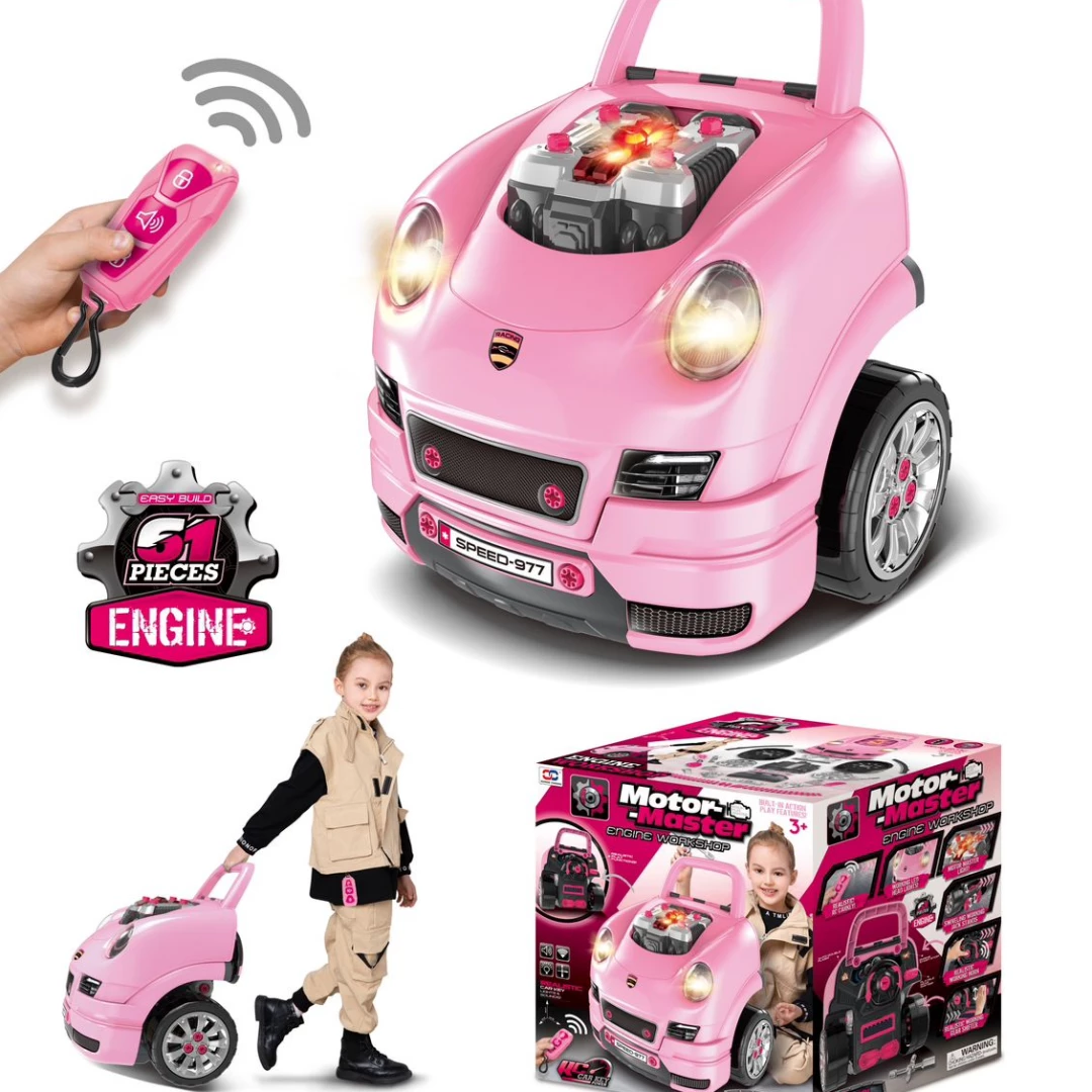 Taller Mecanico Simulador Rosado