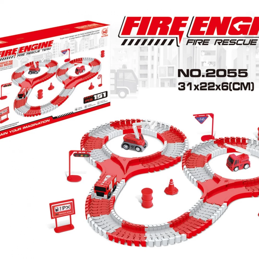 Pista Bombero 151 pcs
