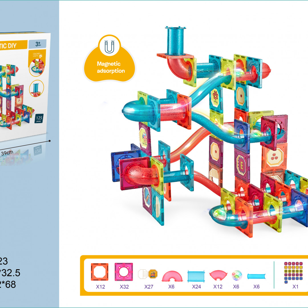 Block Magnetico Pista 125 pcs