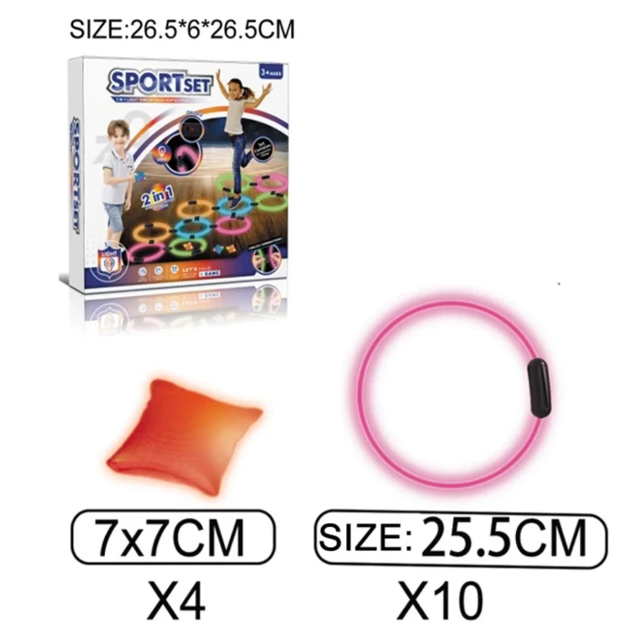 Set 10 Aros para Saltar con Luces