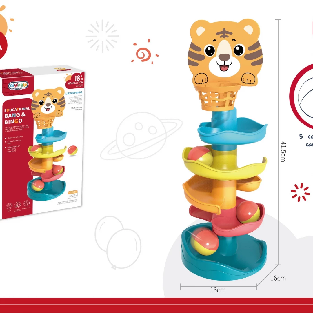 Tobogan Con Pelota Didactica De Bebe