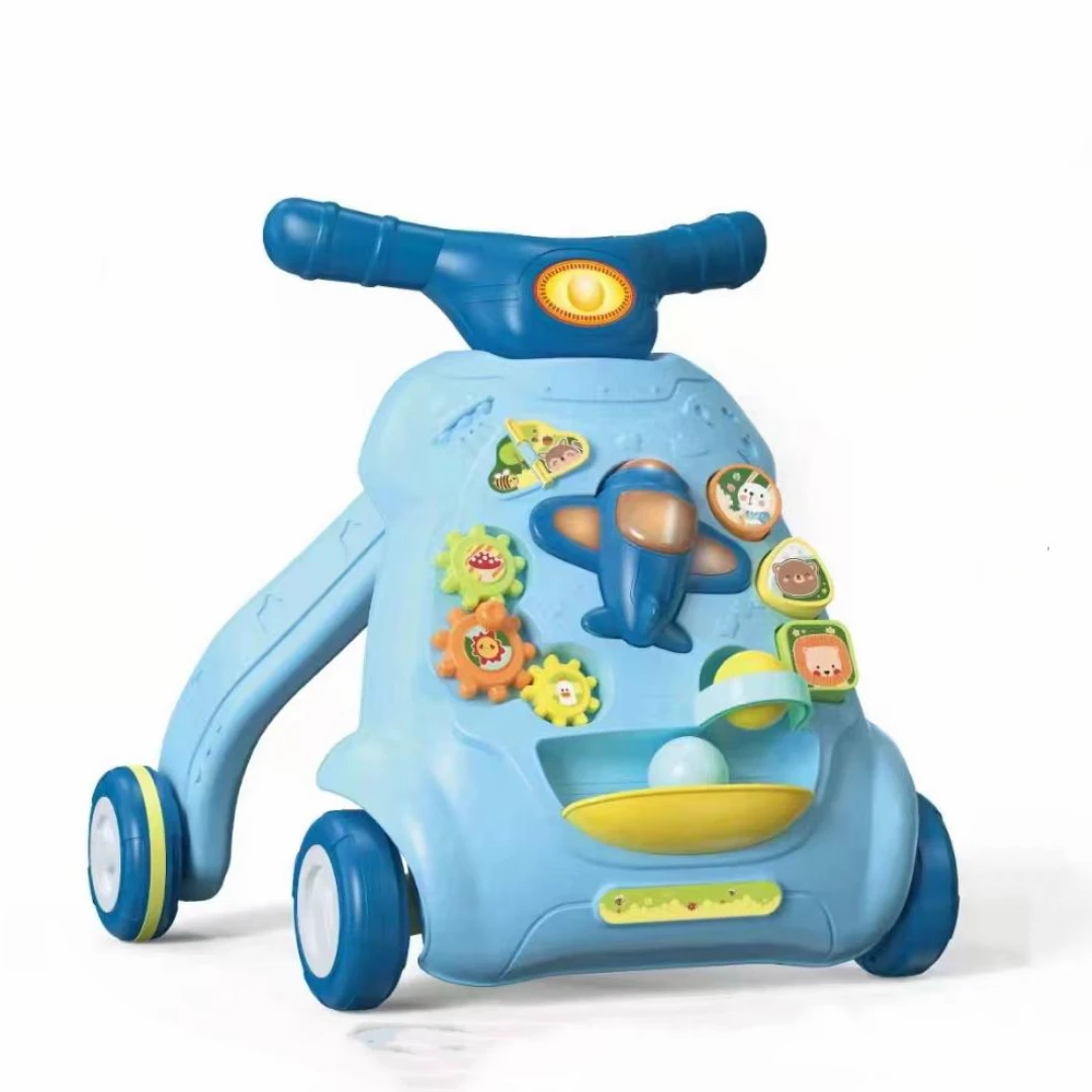 Caminador Bebe Aéreo Azul