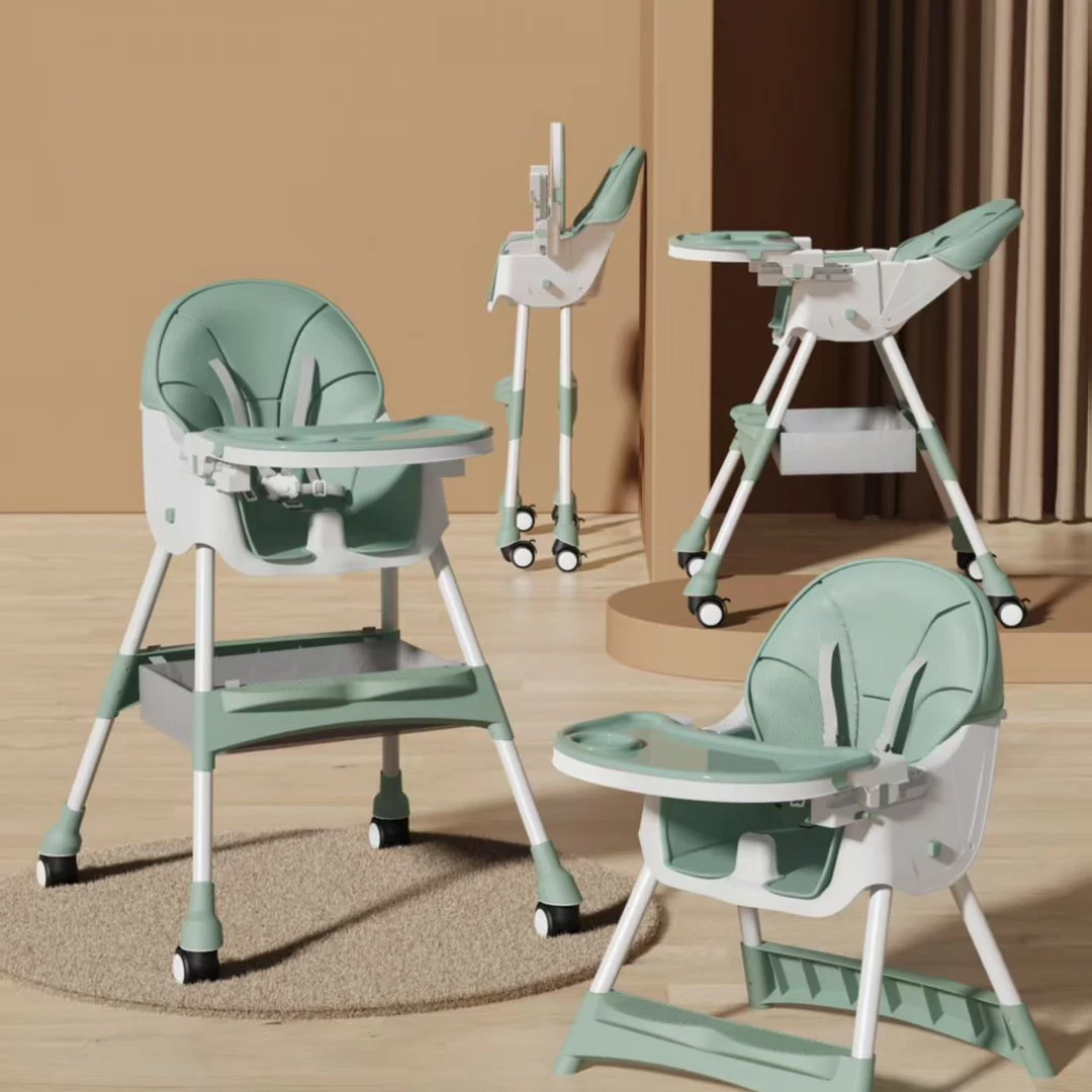 OFERTA Silla Comedora Bebe Verde