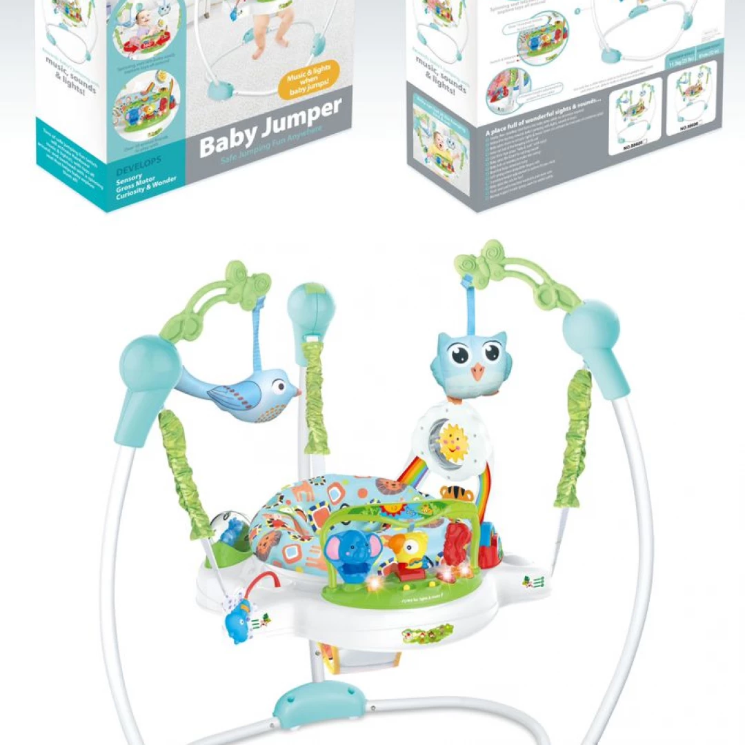 Baby Jumper Musical Multifuncion Celeste