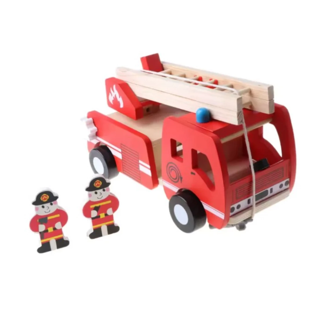 Camion Bombero Madera