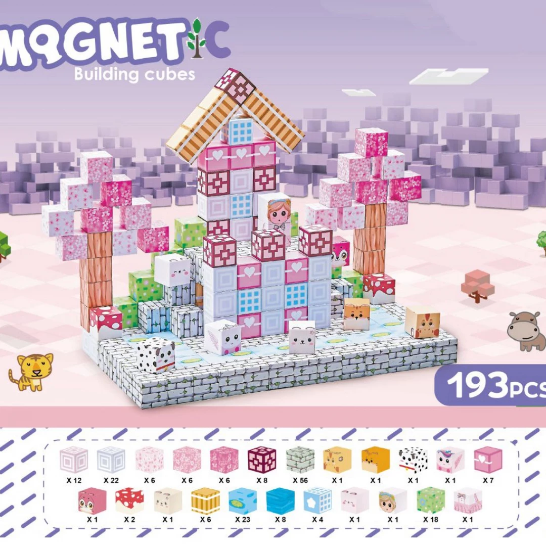 Cubo Magnetico Princesa 193 pcs