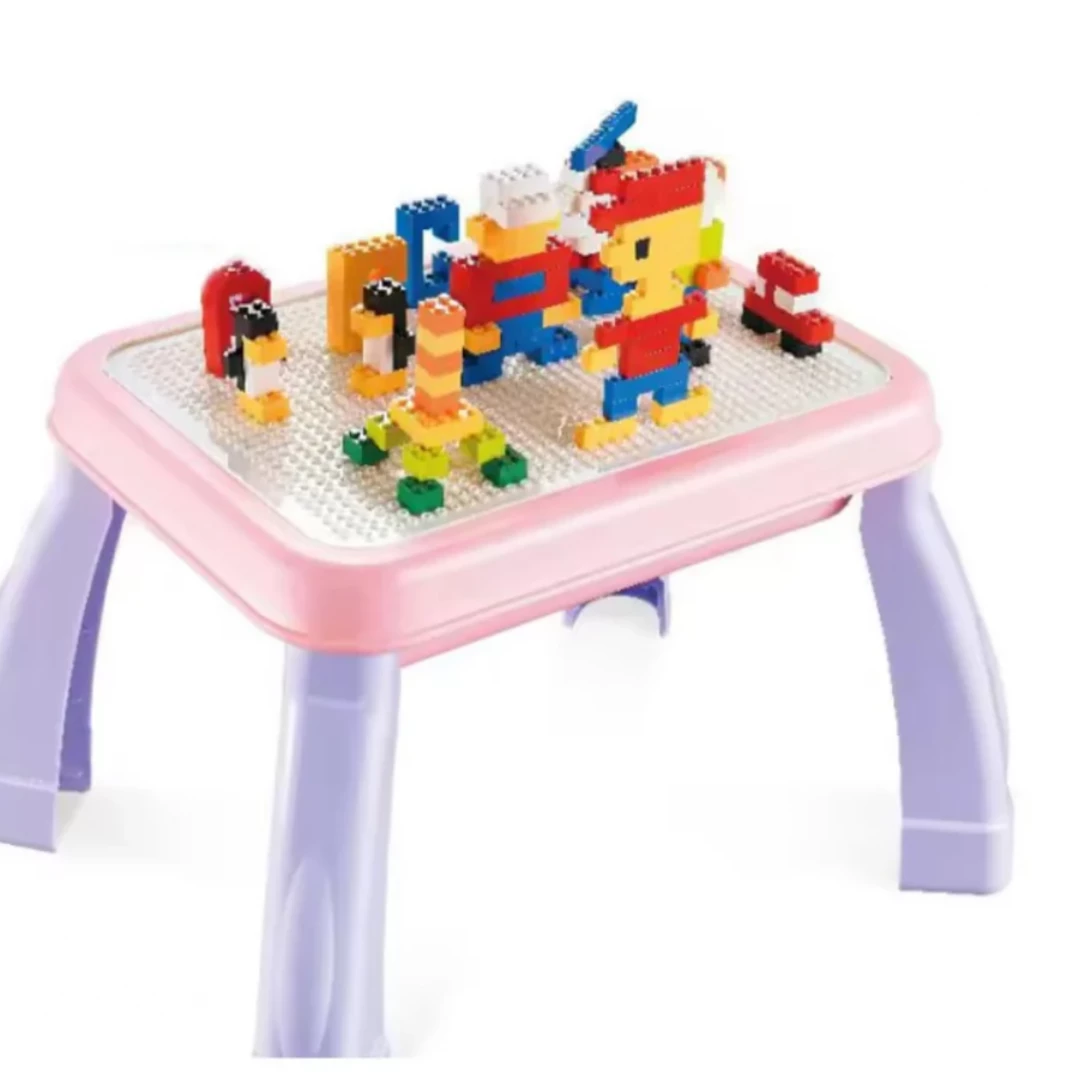 Mesa Lego Rosado