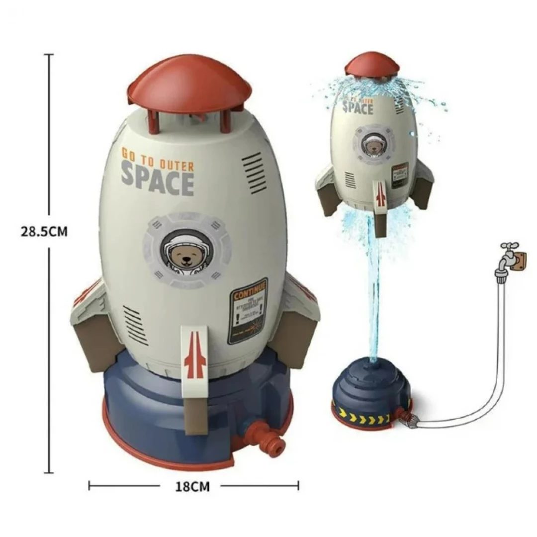 Cohete Volador Rociador Agua Juguete Verano