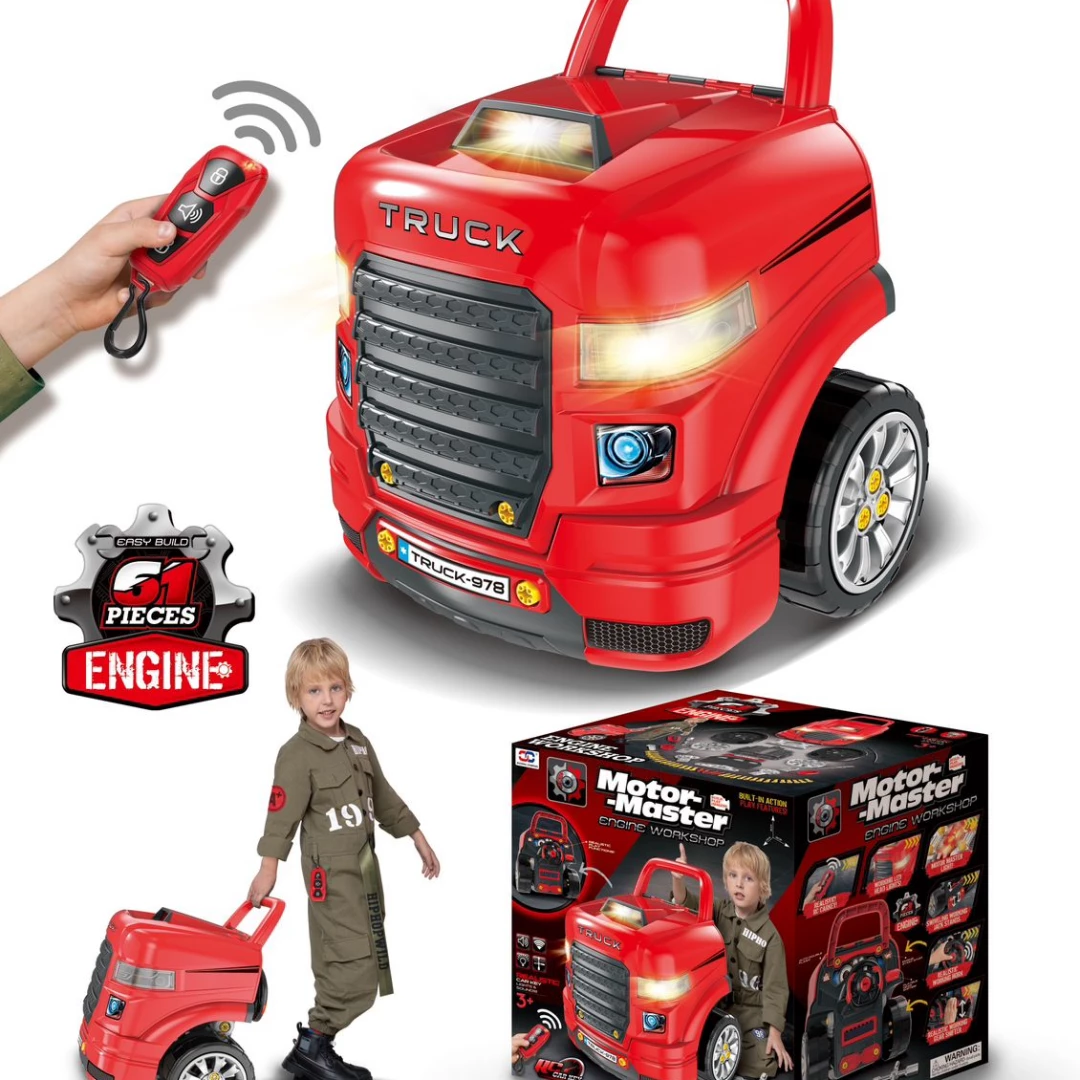 Taller Mecanico Simulador Grande Rojo