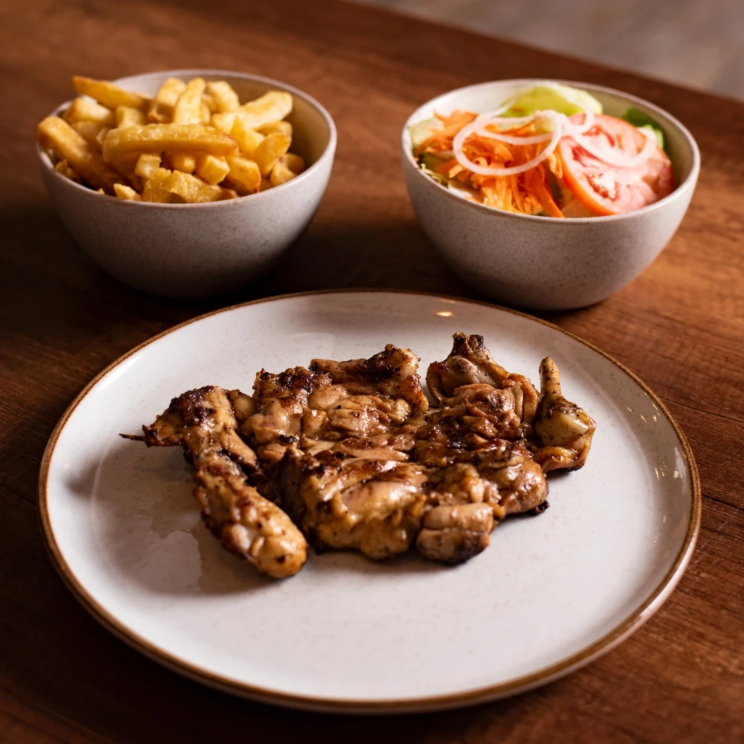 1/4 pollo a la parrilla