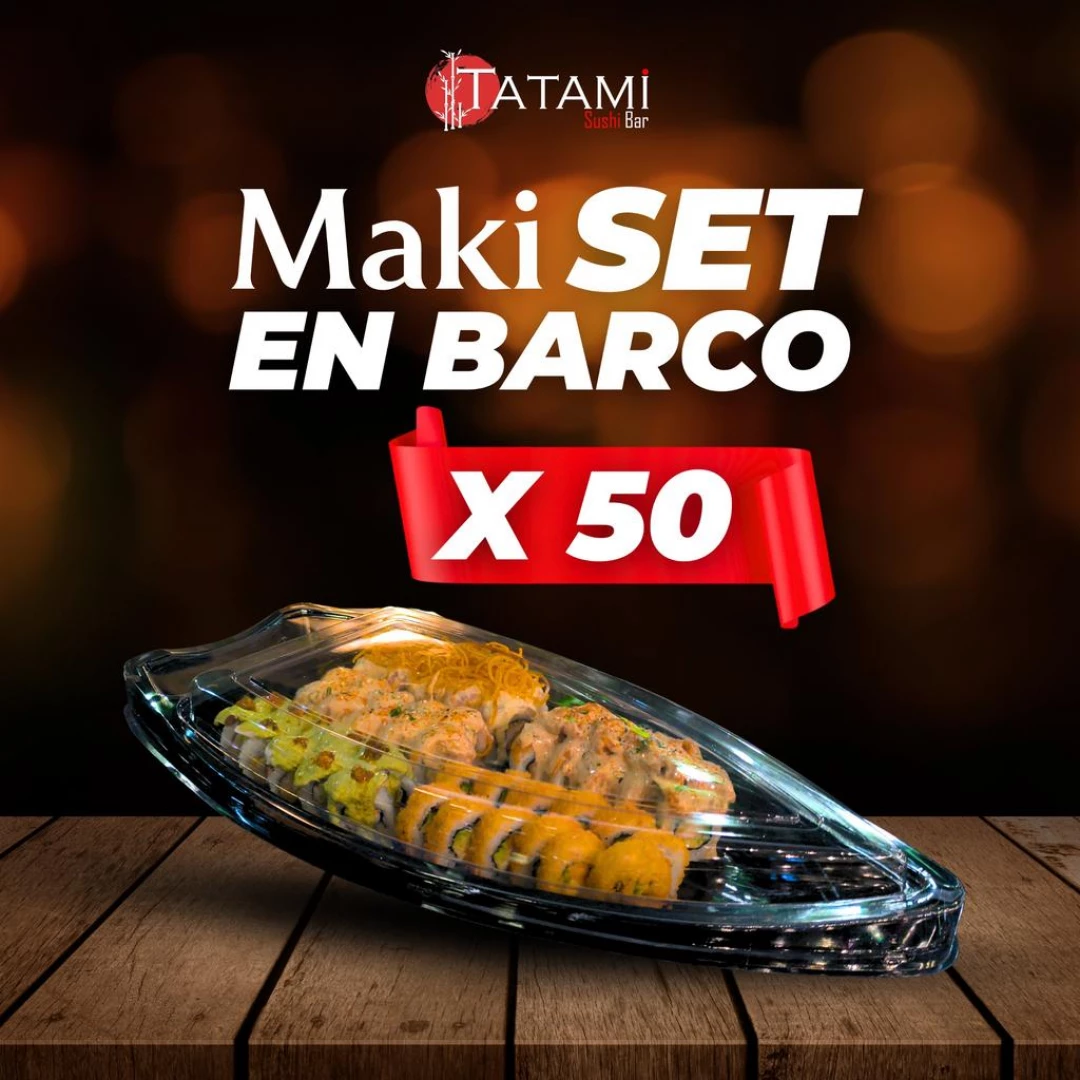 MAKISET® 50 MAKIS - PRESENTACION BARCO