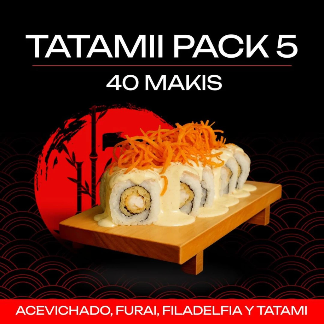 TATAMI PACK 5® (40 MAKIS)