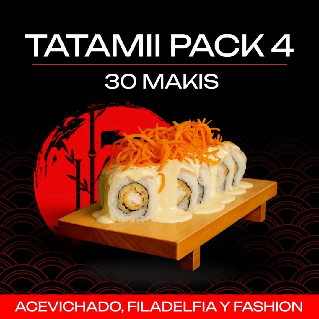 TATAMI PACK 4® (30 MAKIS)