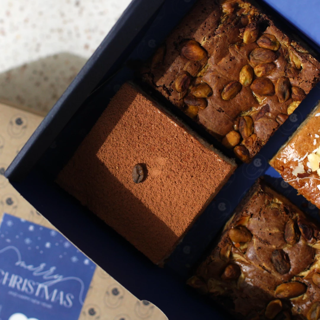 Caja de Brownies Momu (4 piezas)