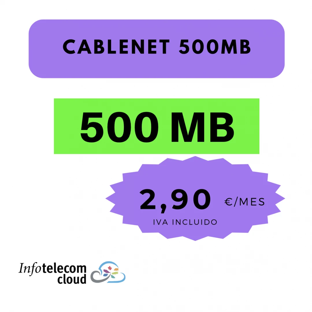 Cablenet 500Mb