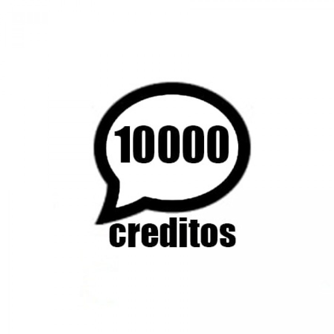 10000 créditos