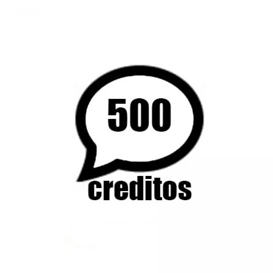 500 créditos
