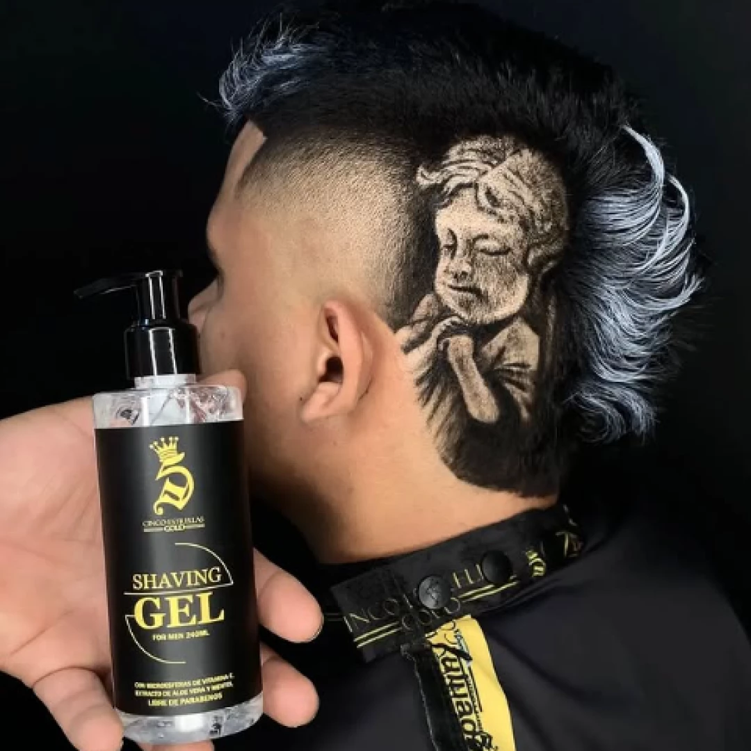 SHAVING GEL CINCO ESTRELLAS GOLD 240 ML