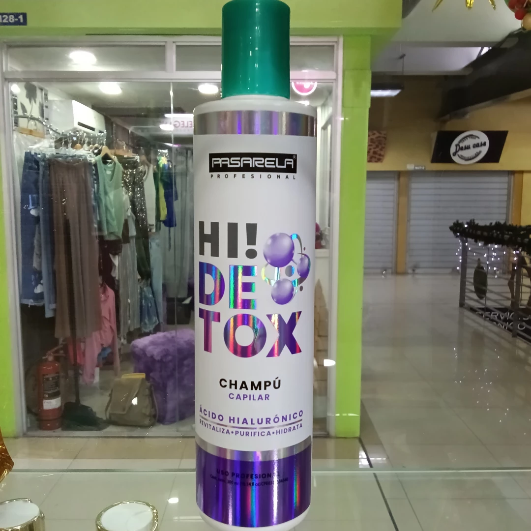 CHAMPÚ PASARELA HI DE TOX ACIDO HIALURONICO 300 ML