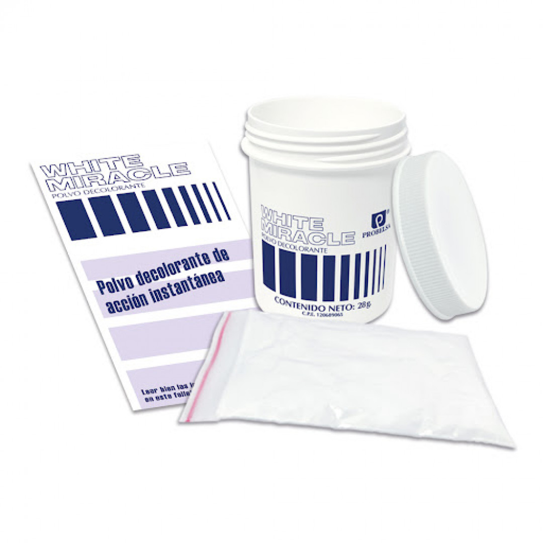 POLVO DECOLORANTE WHITE MIRACLE 28 GR