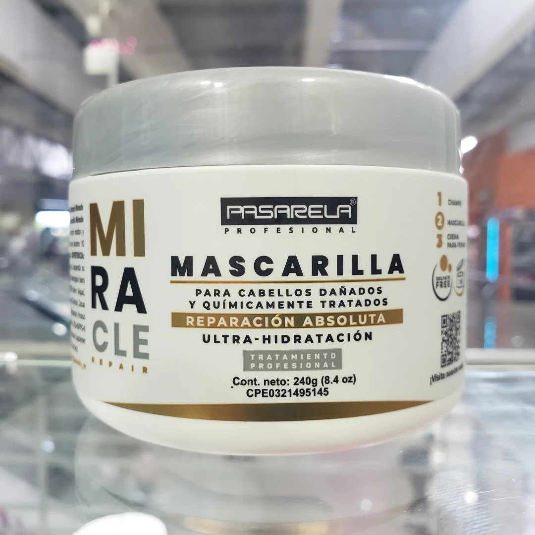 MASCARILLA PASARELA MIRACLE REPAIR 240 ML