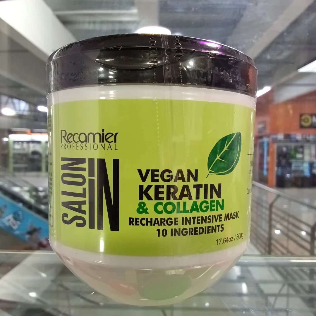 MASCARILLA RECAMIER SALON IN VEGAN KERATIN & COLLAGEN 500 ML