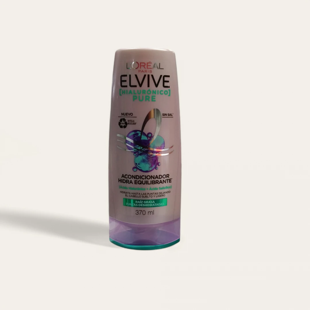 ACONDICIONADOR ELVIVE LOREAL HIALURONICO PURE 370 ML