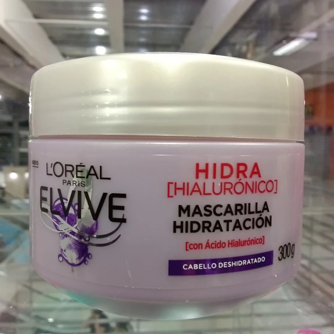 MASCARILLA ELVIVE LOREAL HIDRA HIALURÓNICO 300 GR.