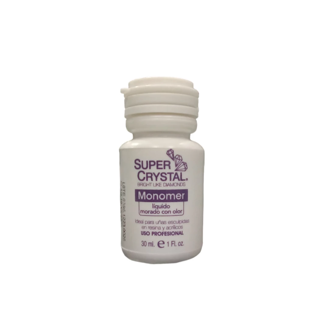 MONOMER SUPER CRYSTAL LIQUIDO MORADO CON OLOR 30 ML