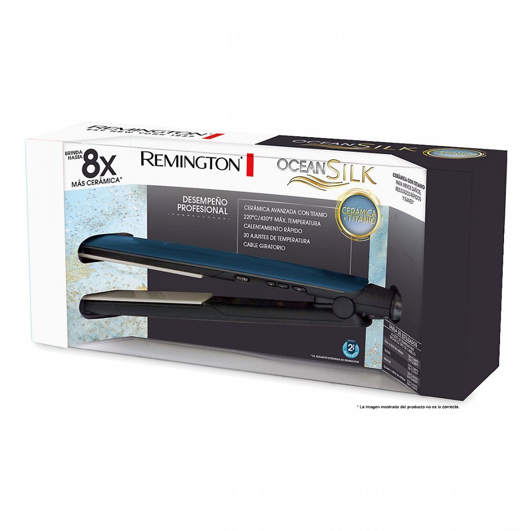 PLANCHA REMINGTON OCEAN SILK S9612