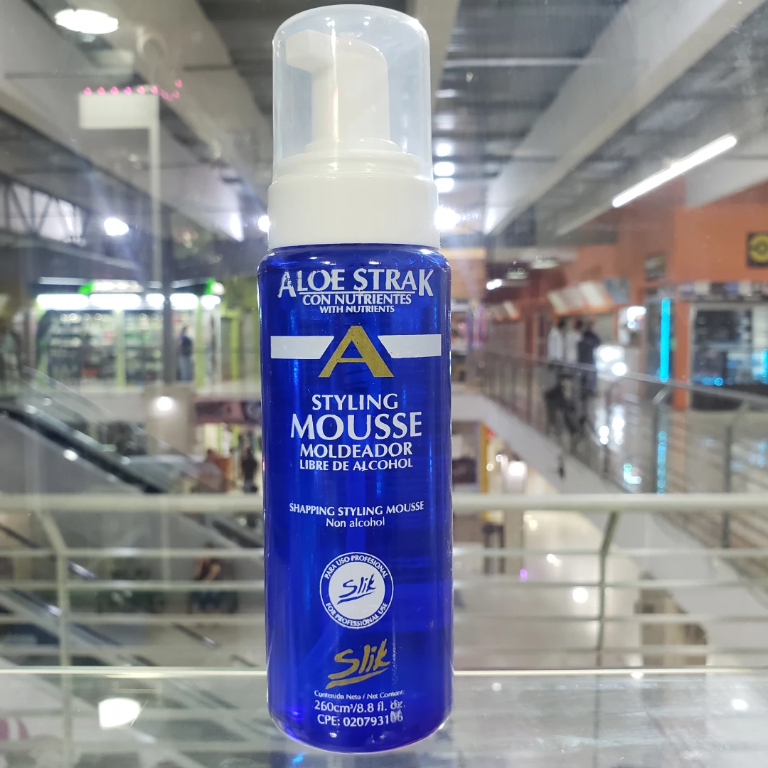 FIJADOR SLIK STYLING MOUSSE ALOE STRAK  260ML