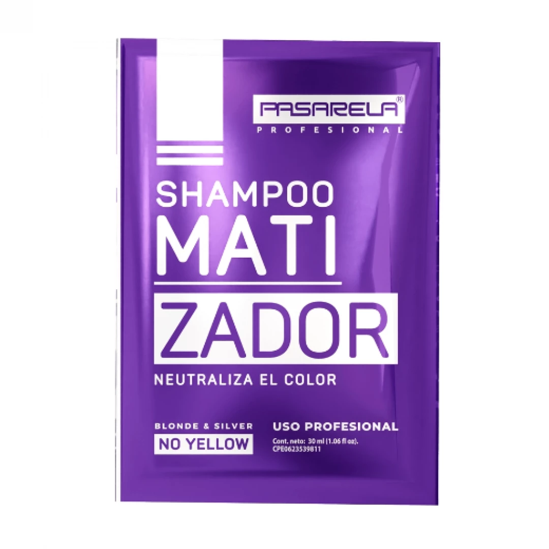 CHAMPÚ MATIZADOR PASARELA SACHET 30 ML