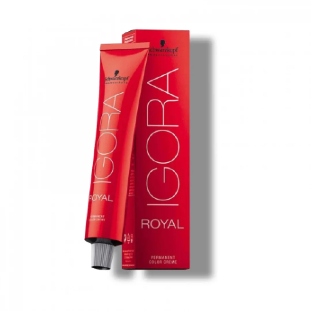 TINTE CONCENTRADO ANTINARANJA IGORA ROYAL 0-22 (60 GR) INCLUYE 30 VOL. (60 ML)