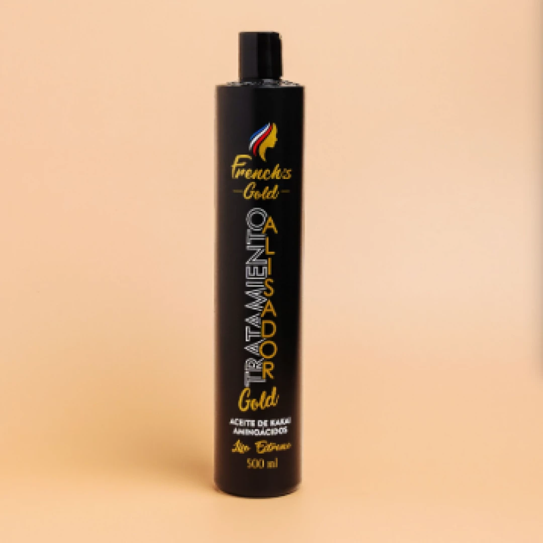 ALISADO FRENCHS GOLD AMINOACIDOS SIN FORMOL 100% VEGANO 500 ML