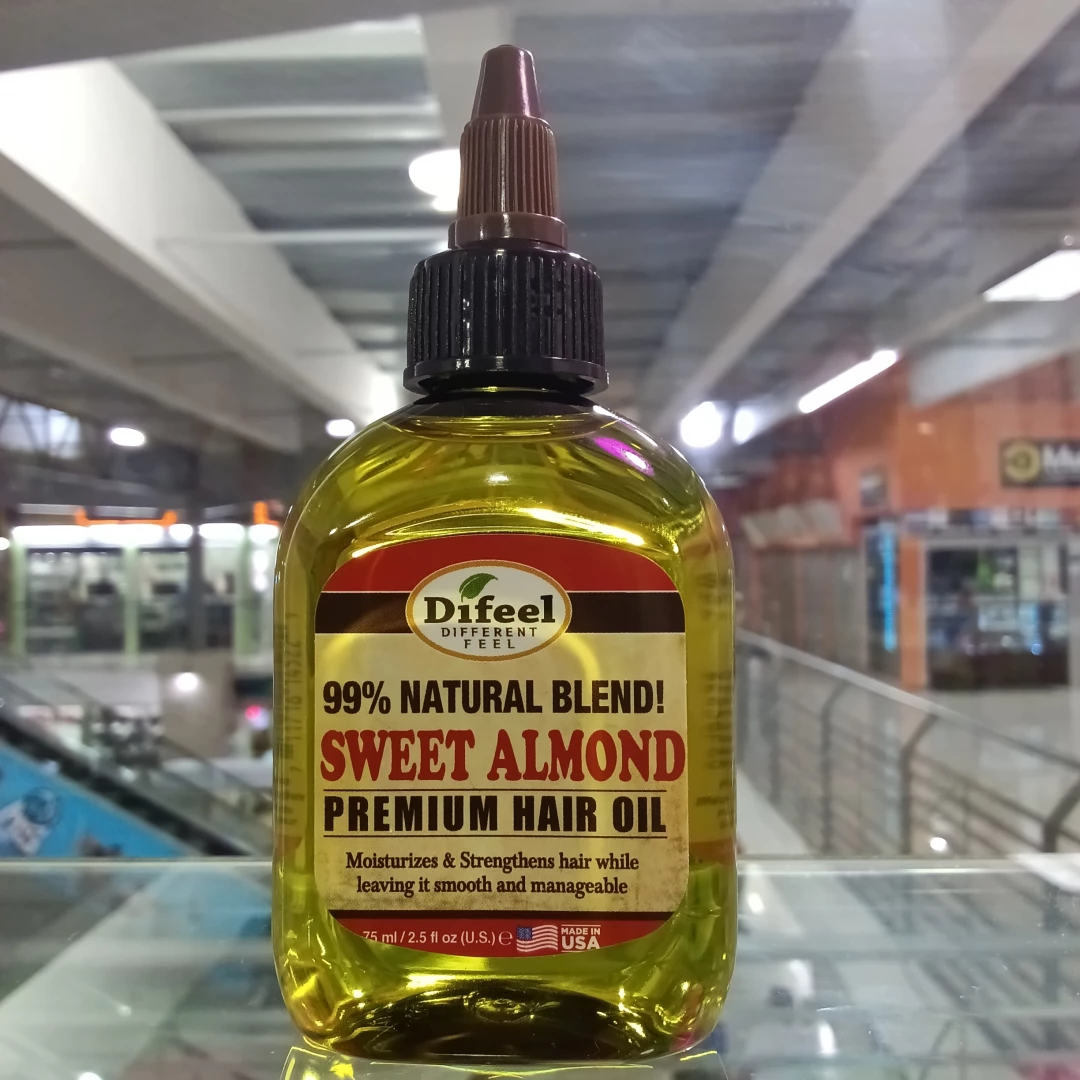 ACEITE PARA EL CABELLO DIFEEL SWEET ALMOND PREMIUM HAIR OIL 75 ML