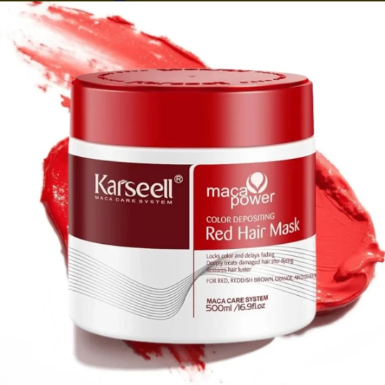 MASCARILLA MATIZADORA KARSEELL RED HAIR MASK 500 ML