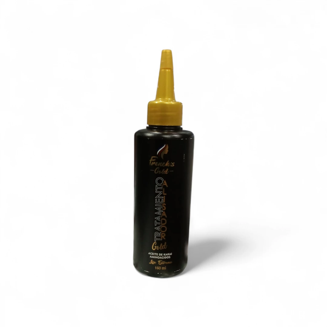 ALISADO FRENCHS GOLD AMINOACIDOS SIN FORMOL 100% VEGANO 160 ML