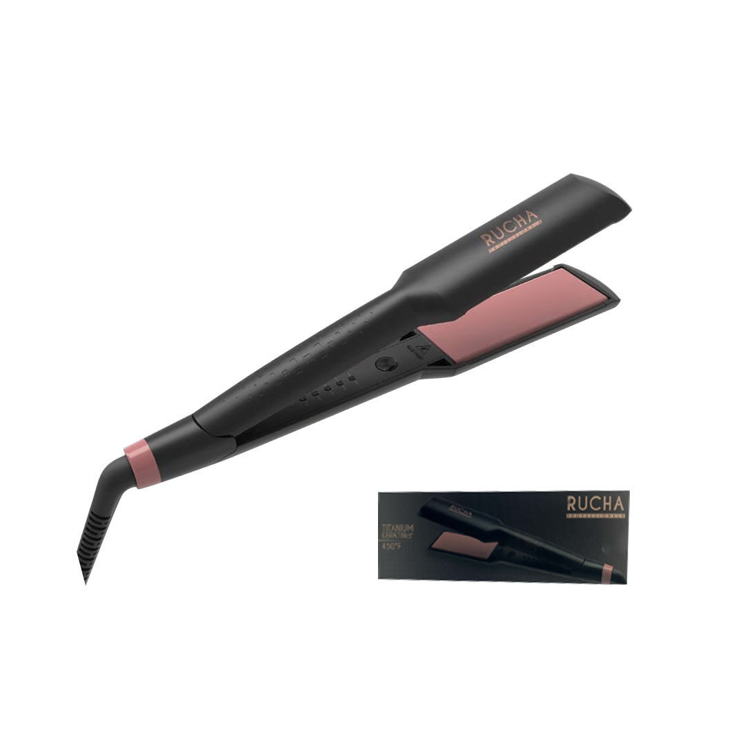 PLANCHA RUCHA TITANIUM KERATIN 1.5"