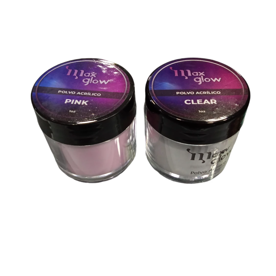 POLVO ACRILICO MAX GLOW (1 oz) 28GR
