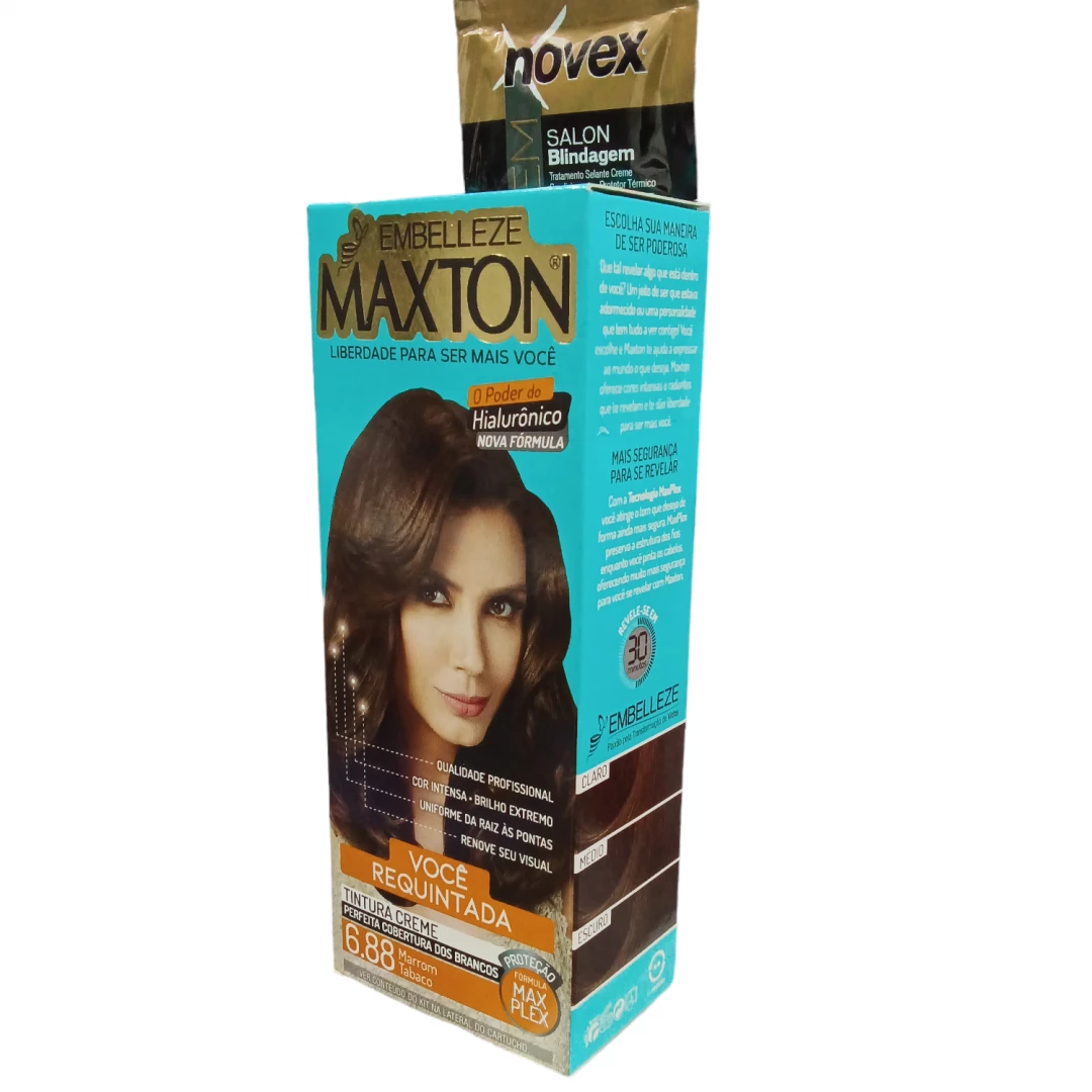 TINTE MARRON TABACO MAXTON 6.88 (50 GR)
