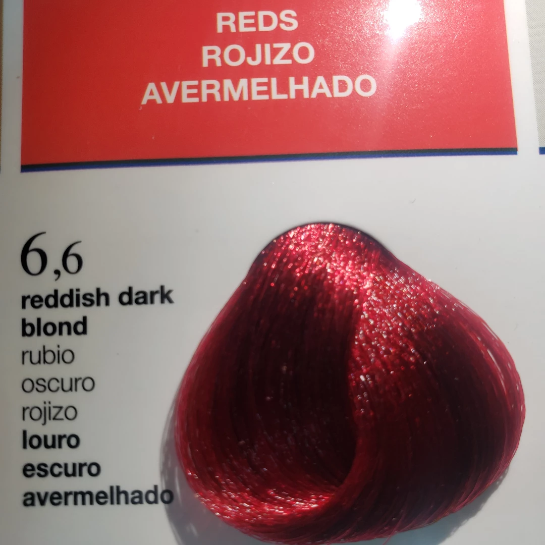 TINTE RUBIO OSCURO ROJIZO SALERM VISON 6.6 (58,6 GR)