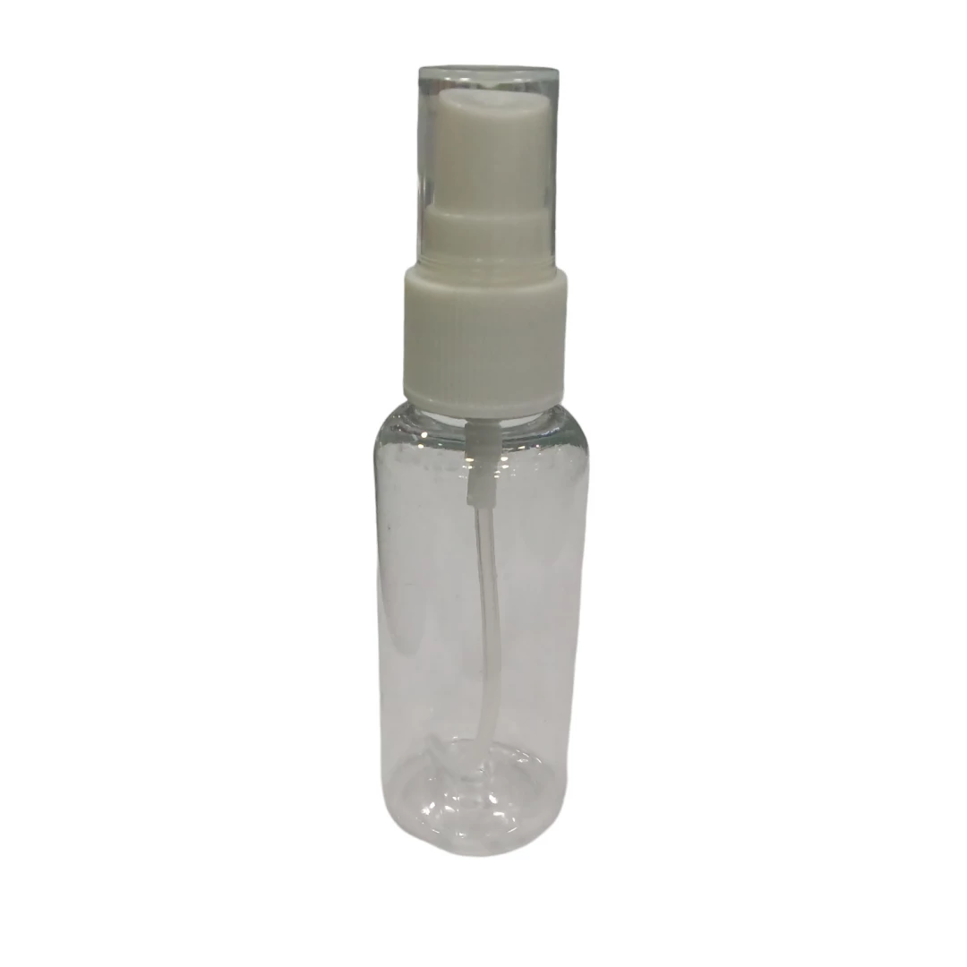 ENVASE ROCIADOR PLASTICO TRANSPARENTE 50 ML