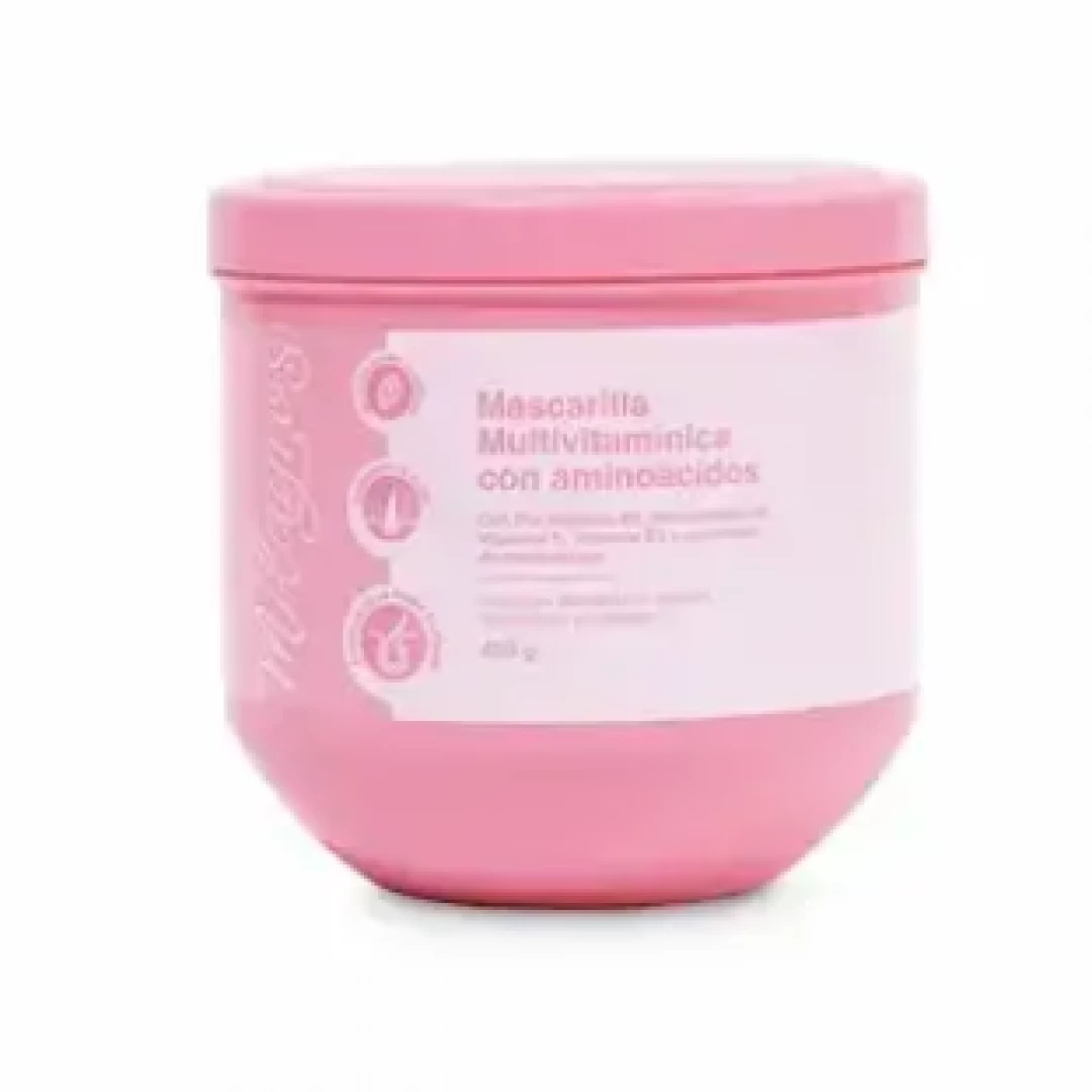 MASCARILLA MILAGROS MULTIVITAMINICA CON AMINOACIDOS 450 ML