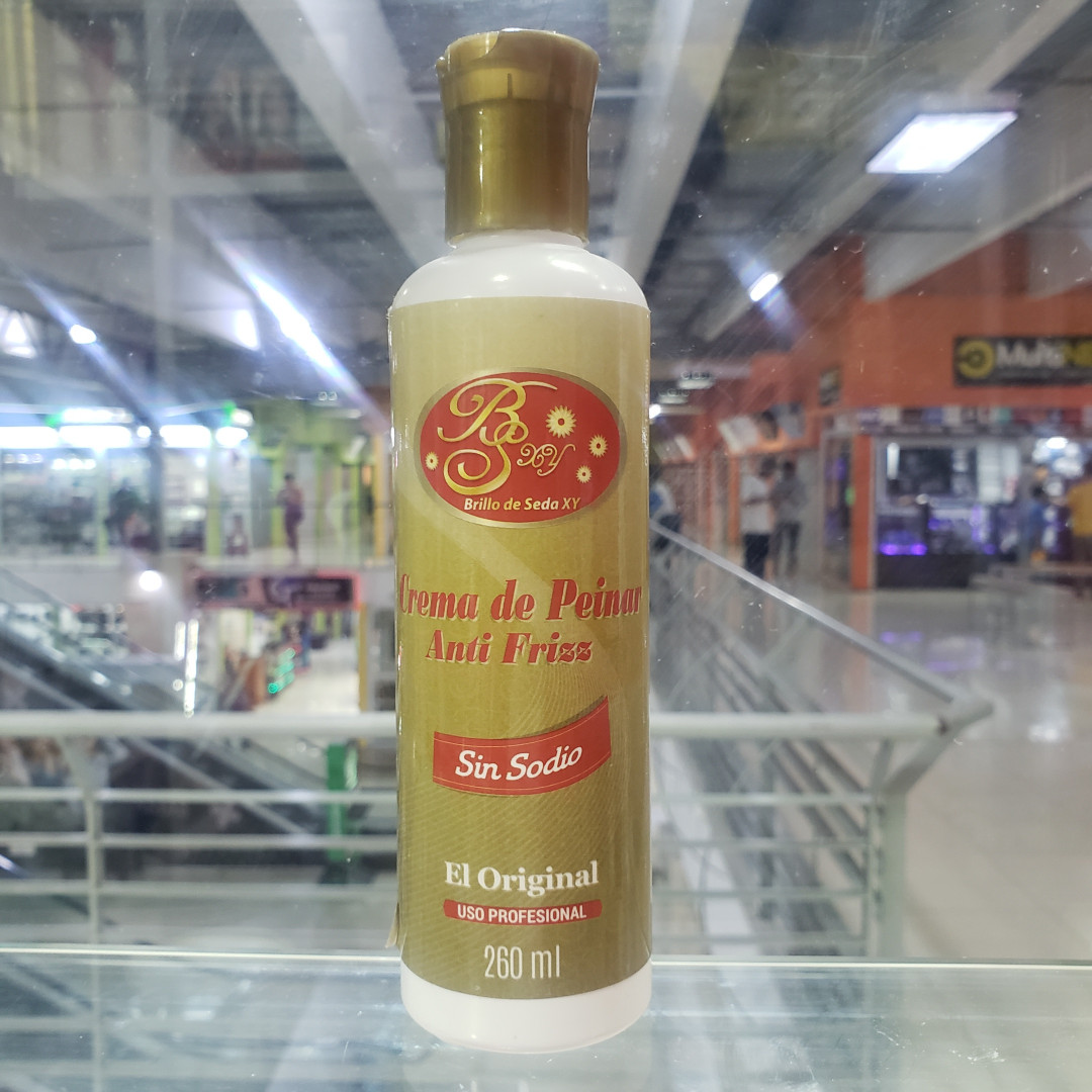 CREMA PARA PEINAR BRILLO DE SEDA XY SIN SAL (260ML)