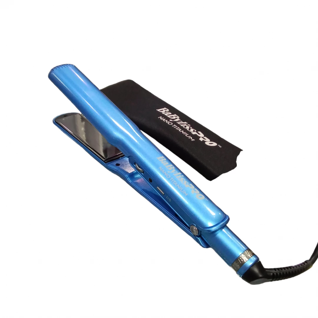 PLANCHA BABYLISSPRO NANO TITANIUM 1 1/4" (32 MM) 450° F