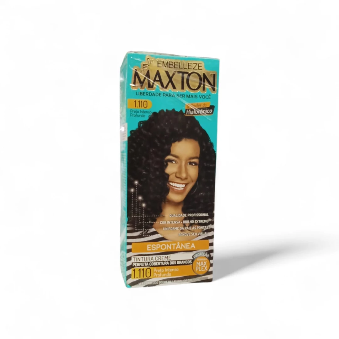 TINTE PRETO INTENSP PROFUNDO MAXTON 1.110 (50 GR)