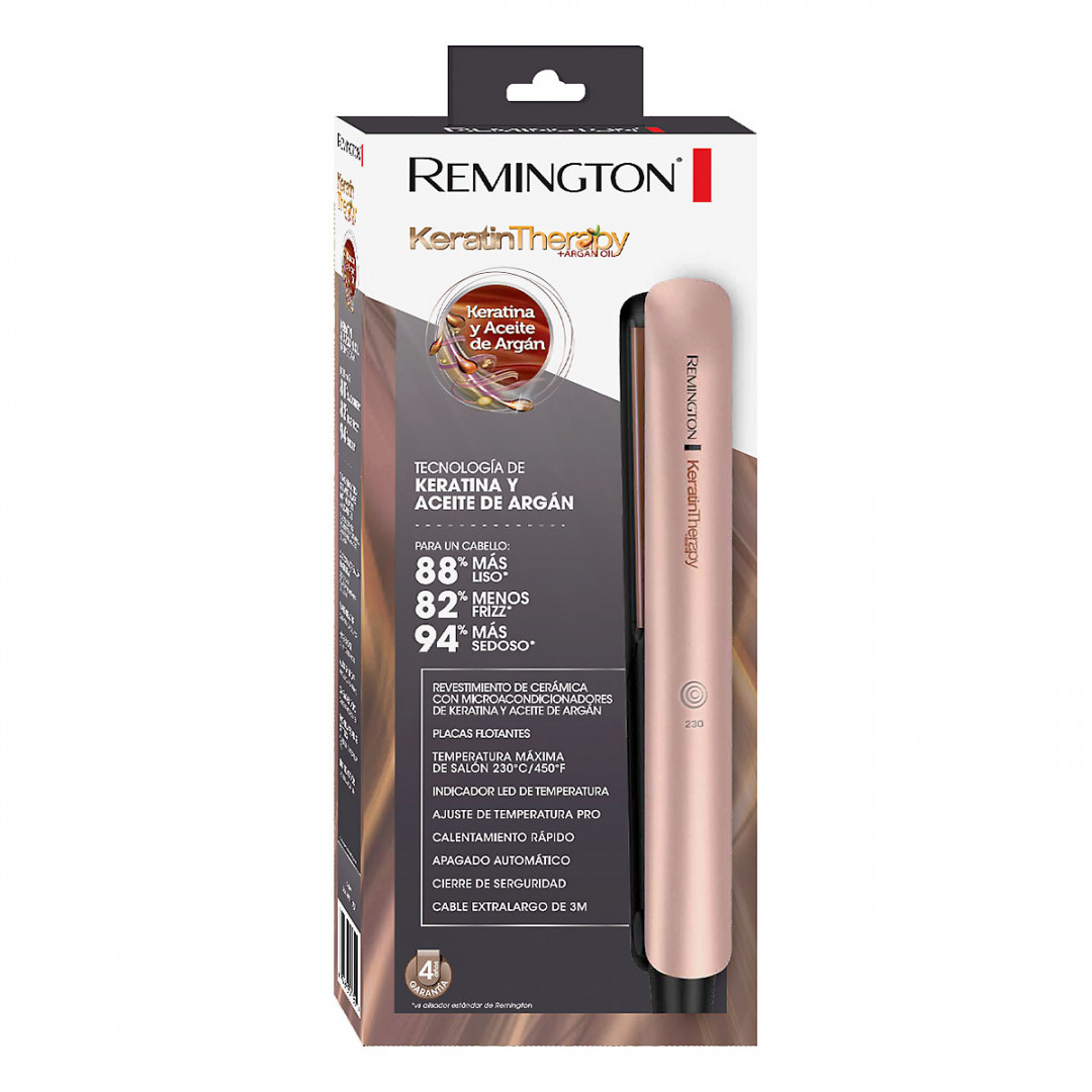 PLANCHA REMINGTON KERATIN THERAPY 450° F (SKU: S-8599)