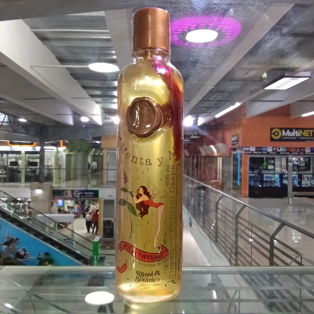 CHAMPÚ RITUAL BOTANICO MENTA Y AJI 400 ML
