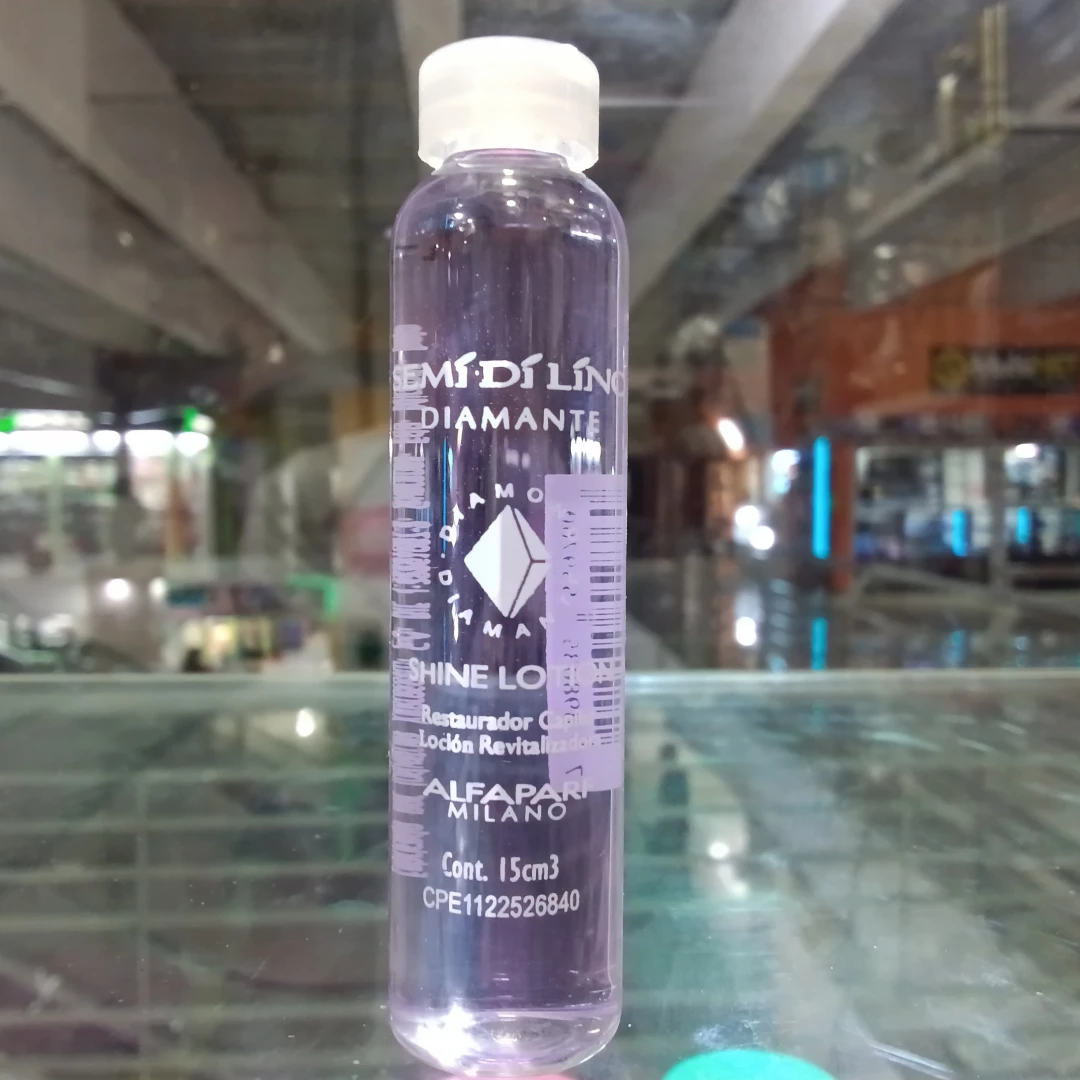 AMPOLLA ALFAPARF CAPILAR SEMI DI LINO SHINE LOTION 15 ML