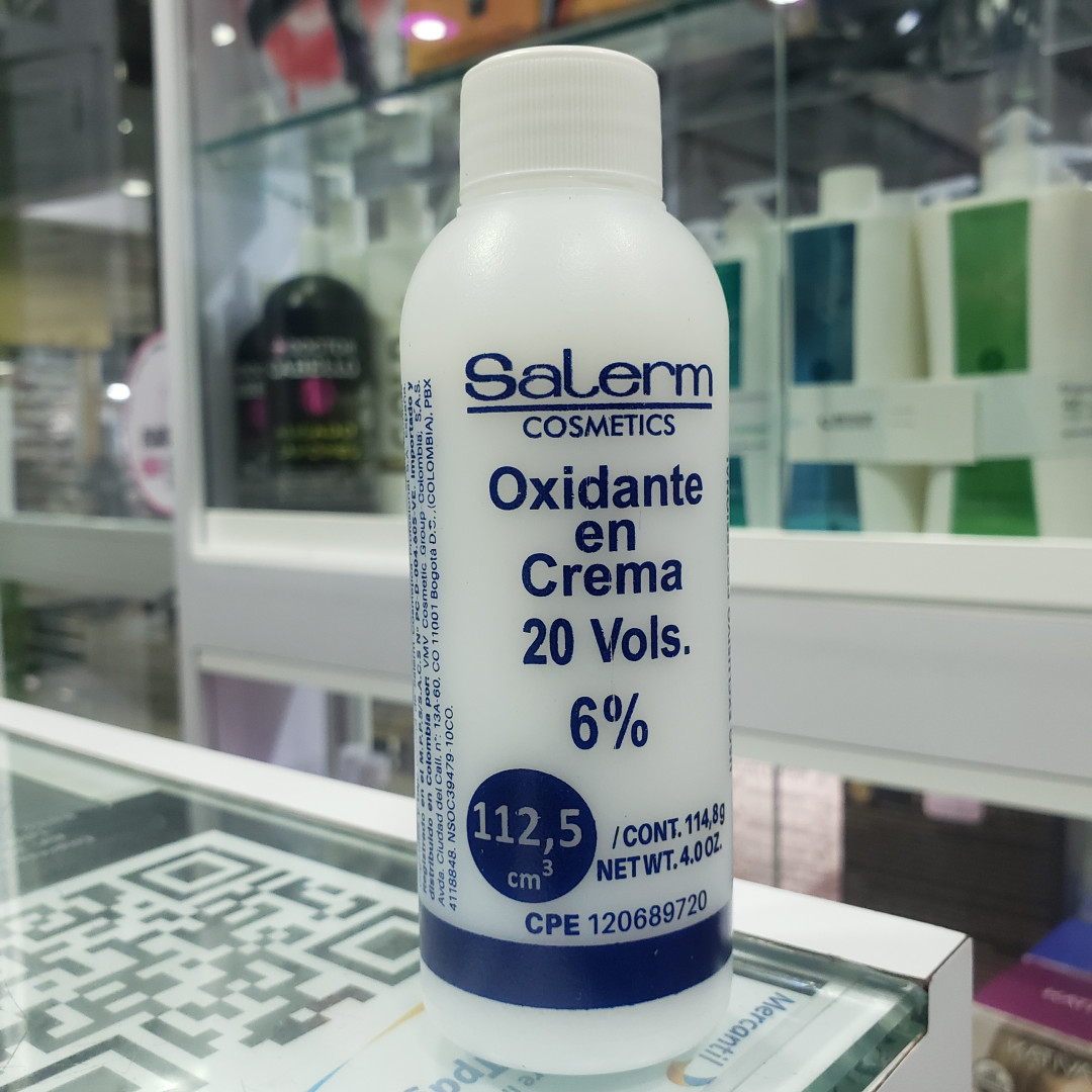 AGUA OXIGENADA SALERM 20 VOL. (112,5 ML)
